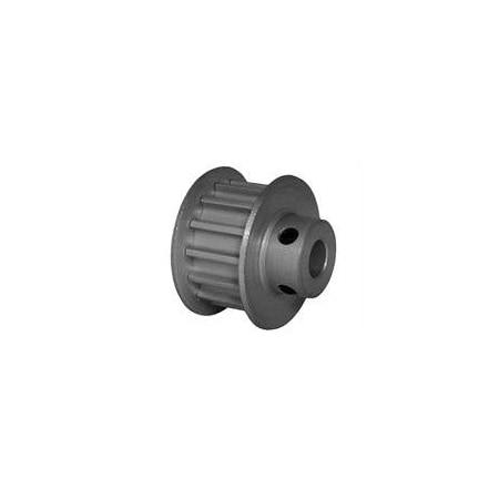 14-5M09M6FA6, Timing Pulley, Aluminum, Clear Anodized